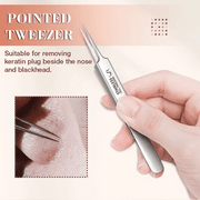 Professional Beauty Salon Tweezers | 2026 New Year Launch | Precision Slant & Pointed Tips for Brows & Lashes | Essential for Makeup Artists & Home Kits 🎆✨