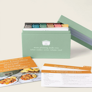 🍽️ Meal Planning Kit with 103 Photo Recipe Cards（Without a gift or present.）