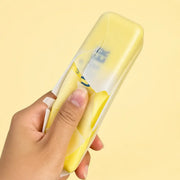 Crunchy Squishy PU Foam Butter Stick Stress Relief Toy - Crispy Shell, Finger Size, Slow Rebound, Wax Cracking Inside, Ideal for Stress Relief