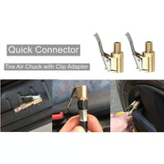 🔥👍Tire Air Chuck with Clip Adapter, No Leakage Tire Chucks for Vehicle Inflator Compressor Pump Connect Accessories Tool