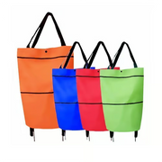 🔥LAST DAY-50% OFF🔥 2 in 1 Foldable Shopping Cart🎁