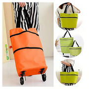 🔥LAST DAY-50% OFF🔥 2 in 1 Foldable Shopping Cart🎁