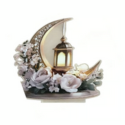 🕌2D Mosque Moon Ornament🌙Ramadan Festival