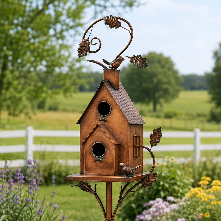 Iron Birdhouse❤🐎 (Handmade by Jordan Maynard®)