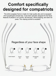 🔥Buy 1 Get 1 Free (2 pairs) – 【Co-Created by Designers】Gypsophila Smart Zoom and Color-Changing Reading Glasses 5 Reviews