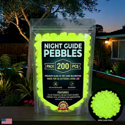 💥LAST DAY SALE 50%OFF💥🌈Colorful Glow-in-the-Dark Garden Stones
