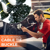 Universal Nylon Cable Tie Buckle Style 7