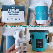 KoalaGear™ Portable Shower Kit