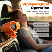 🌀Summer Hot Sale 💨50K+ SOLD!🚙Hands-Free Personal Cooling Fan with LED Display❄️🌬️