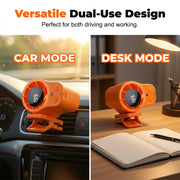 🌀Summer Hot Sale 💨50K+ SOLD!🚙Hands-Free Personal Cooling Fan with LED Display❄️🌬️