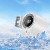 🌀Summer Hot Sale 💨50K+ SOLD!🚙Hands-Free Personal Cooling Fan with LED Display❄️🌬️
