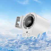 🌀Summer Hot Sale 💨50K+ SOLD!🚙Hands-Free Personal Cooling Fan with LED Display❄️🌬️