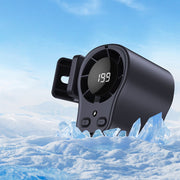 🌀Summer Hot Sale 💨50K+ SOLD!🚙Hands-Free Personal Cooling Fan with LED Display❄️🌬️