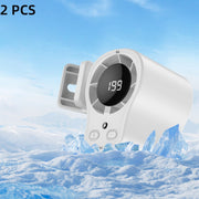 🌀Summer Hot Sale 💨50K+ SOLD!🚙Hands-Free Personal Cooling Fan with LED Display❄️🌬️