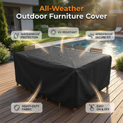 All-Weather Outdoor Furniture Cover